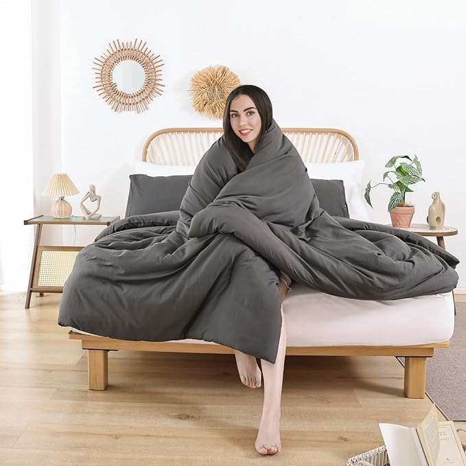 ROSGONIA Oversized King Comforter 120x120 - Image 6