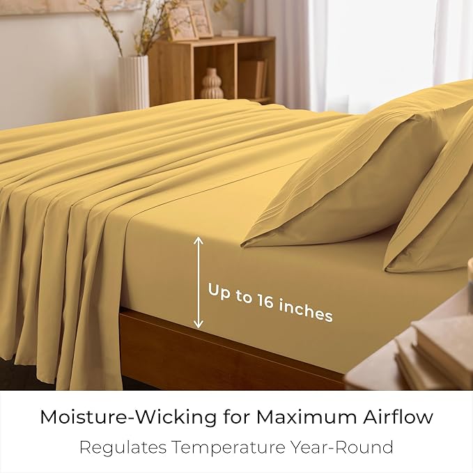 Mellanni Queen Sheets Set - Image 4