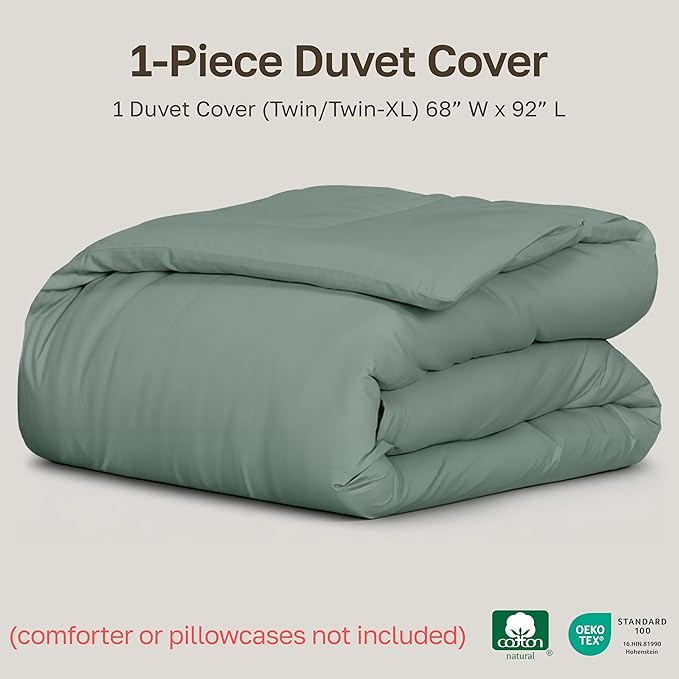 California Design Den Duvet Cover Twin Cotton Only - Image 5