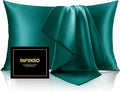 INFIIXSO Mulberry Silk Pillow Cases King Size Set of 2, Silk Pillowcase by INFIIXSO