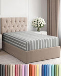 Twin XL Fitted Bed Sheet by CGKUnlimited