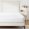 ROSE&RISY White King Fitted Sheet, Soft and Breathable by ROSERISY