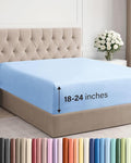 Extra Deep Cal King Fitted Sheet by CGKUnlimited