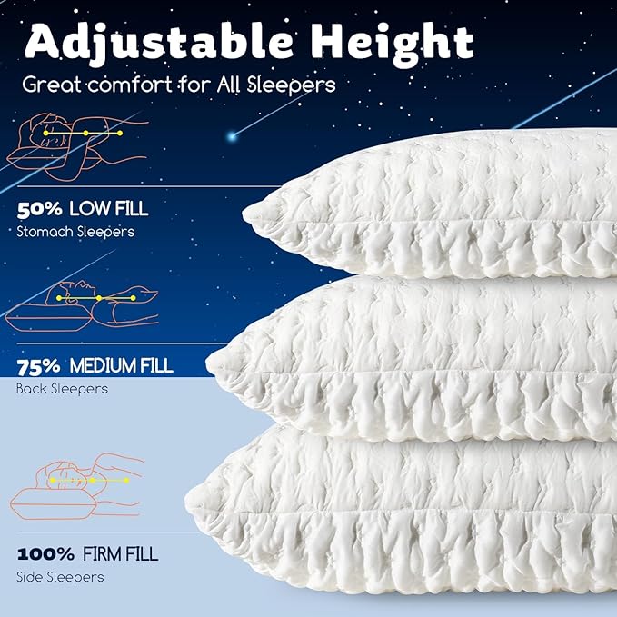 KUCEY Cooling Side Sleeper Pillow - Image 3
