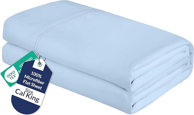 Royale Linens California King Flat Sheet by ROYALELINENS