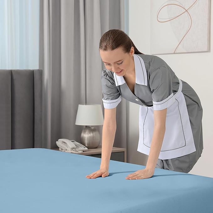 Royale Linens Extra Deep Pocket Queen Fitted Sheet Only-Queen Size Deep Pocket - Image 8