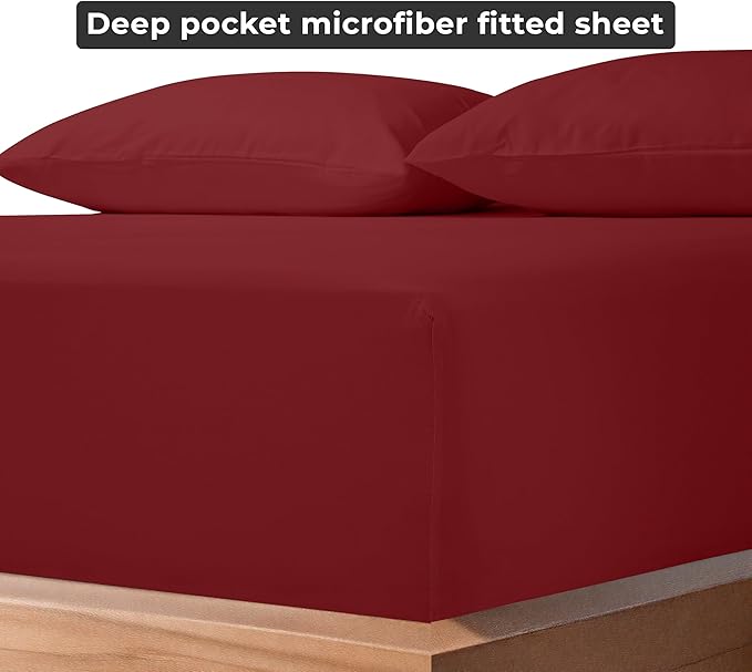 Royale Linens Fitted Sheet King - Image 6