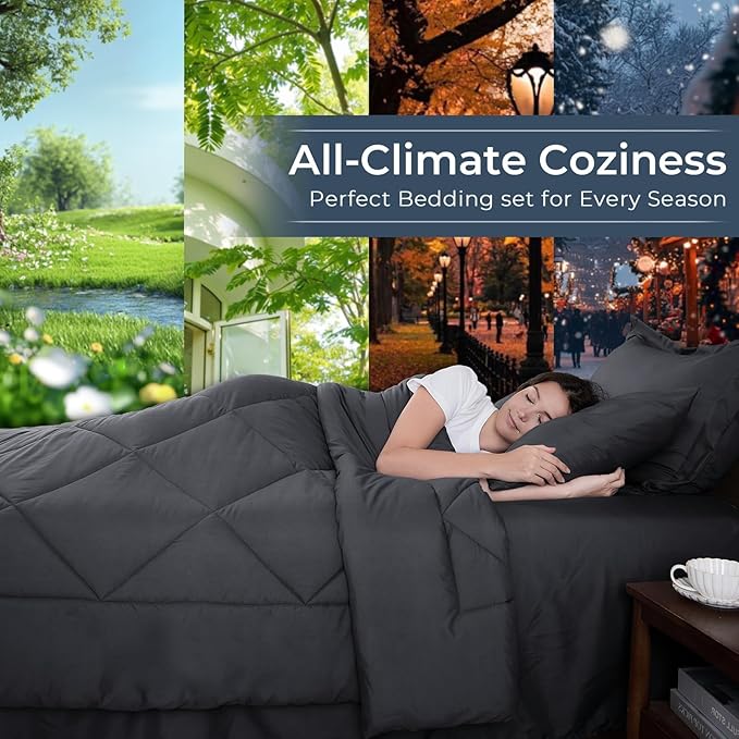 HEVUMYI Twin-XL Comforter Set - Image 3