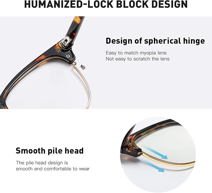 Blue Light Blocking Glasses for Woman/Men Computer Bluelight Glasses Womens/Mens - Image 3