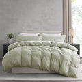 Nestl Light Sage Duvet Cover King Size by Nestl