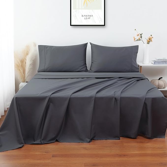 Flat Sheet Only Full Size, 400 TC 100% Egyptian Cotton Flat Sheet - Image 6