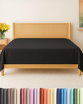 Cal King Size Flat Sheet by CGKUnlimited
