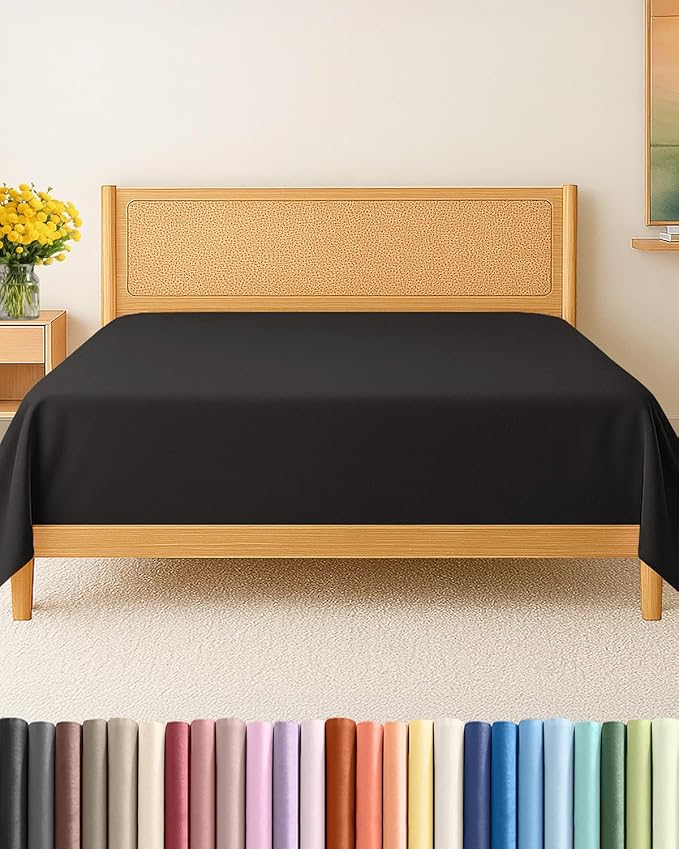 Twin XL Size Flat Sheet by CGKUnlimited