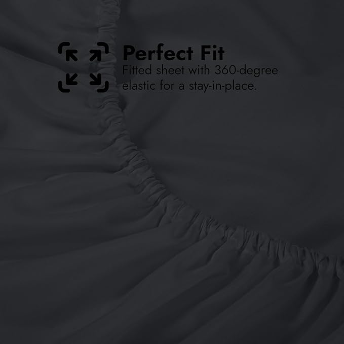 Royale Linens Extra Deep Pocket Queen Fitted Sheet Only - Image 6