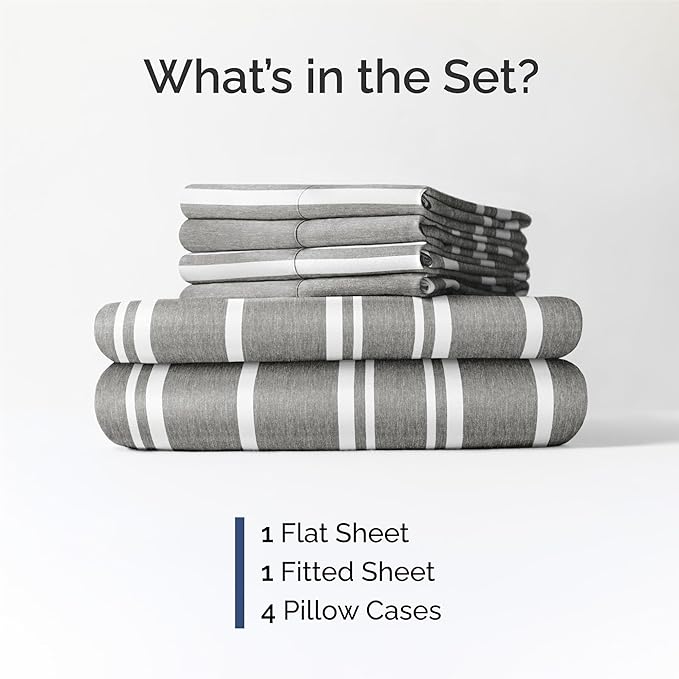 King 6 Piece Sheet Set - Image 2
