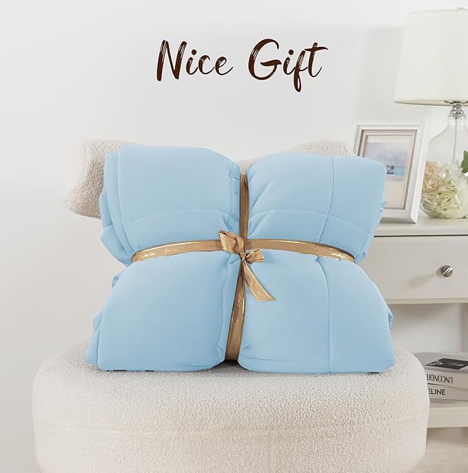 MASVIS Cooling Blankets for Hot Sleepers, Luxury Lightweight Cozy Soft Throw - Image 9