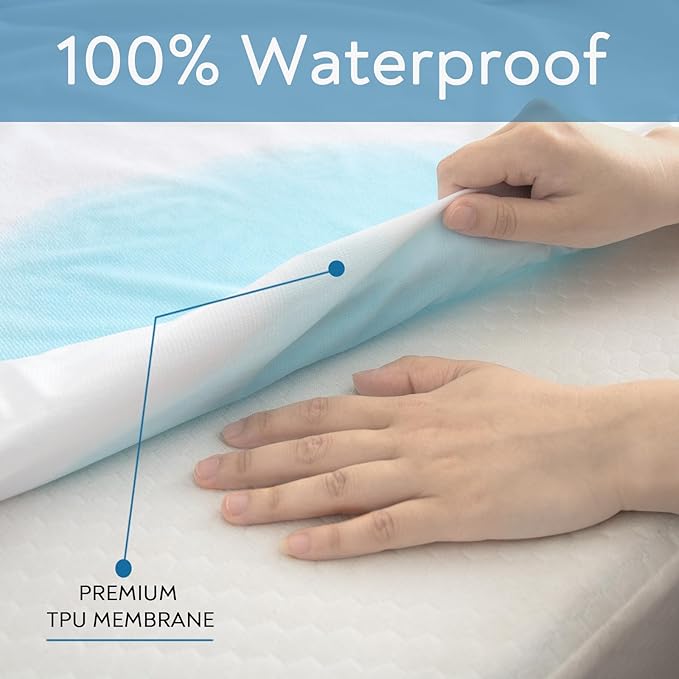Sleeper Sofa Full Terry Mattress Protector Waterproof - Image 4