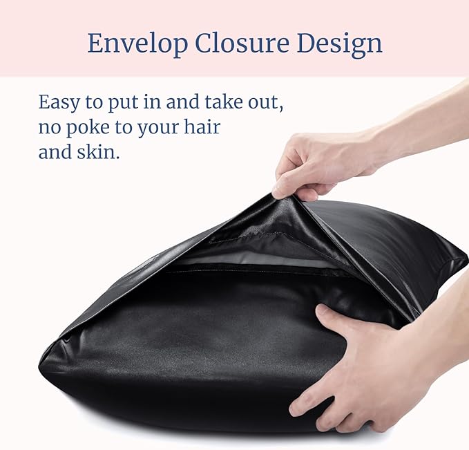 BEDELITE Satin Pillowcase for Hair and Skin, Super Soft Similar to Silk Pillow - Image 6