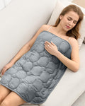 Cottonblue Weighted Lap Blanket Pad 5 lbs 36" x 48", Cozy Luxury Crystal Velvet by Cottonblue