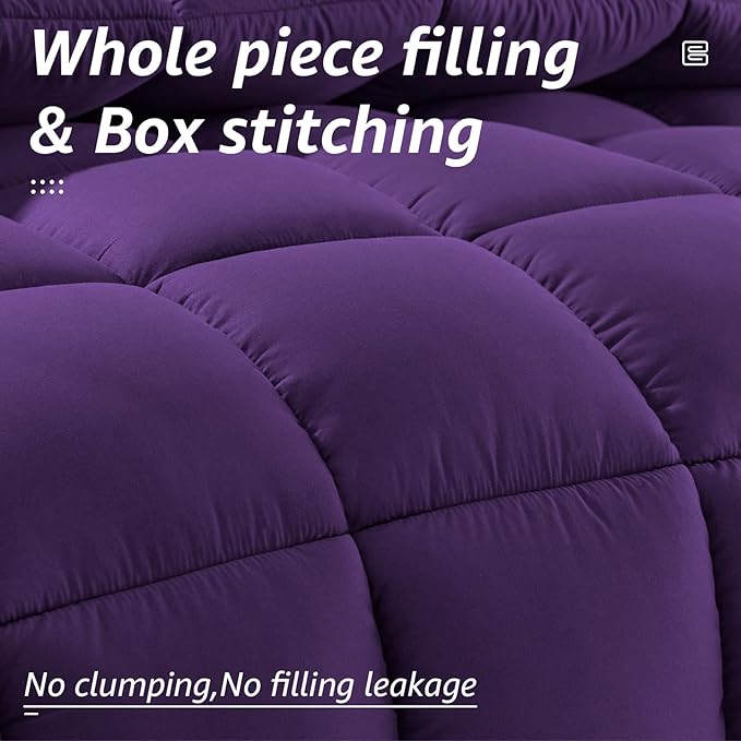 HYLEORY All Season California King Size Bed Comforter - Image 2