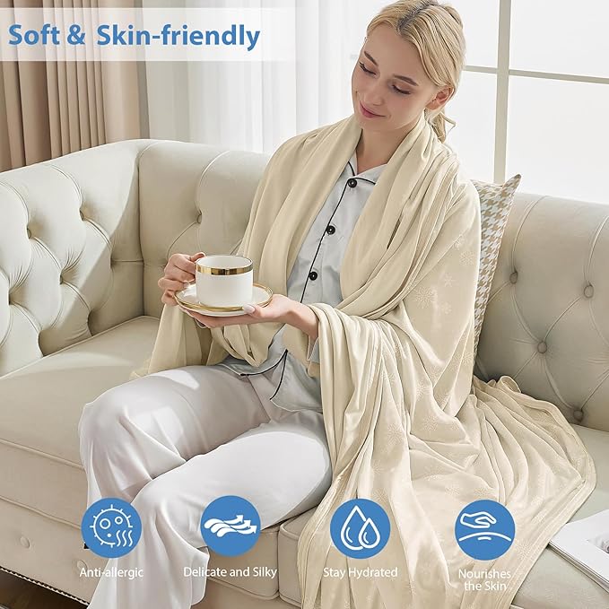 OIGAE Cooling Blanket for Hot Sleepers - Image 3