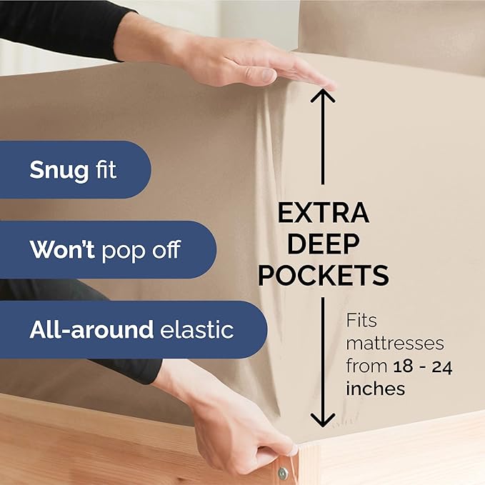 Extra Deep Queen Sheet Set - Image 3