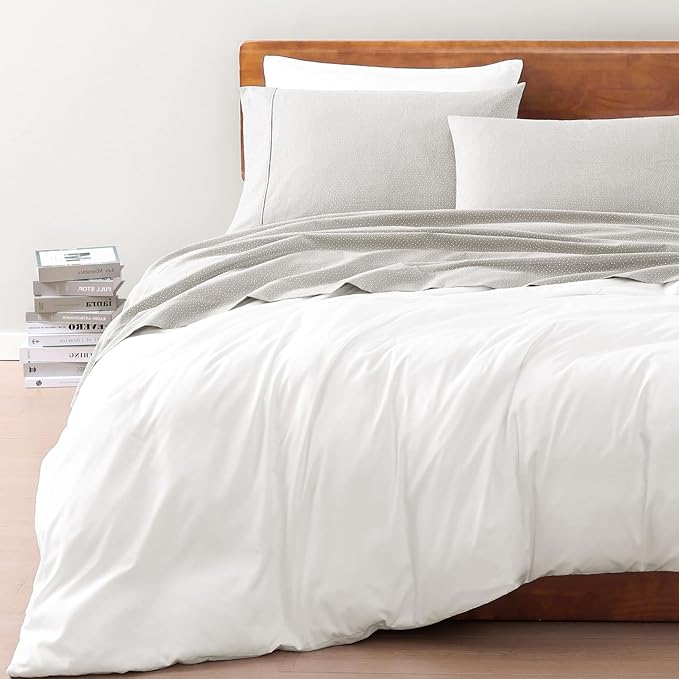 LANE LINEN Printed 100% Organic Cotton Bed Sheets Full Size, Fully Elasticized - Image 8