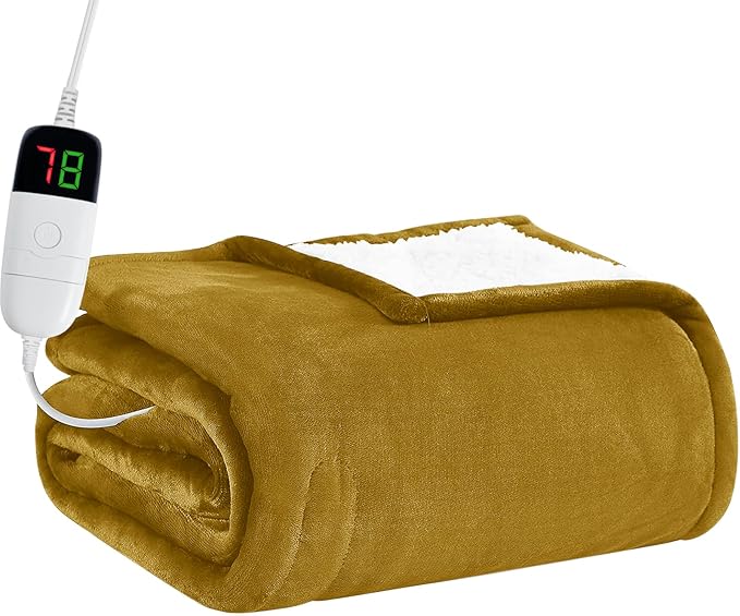 BOMOVA Heated Electric Blanket Twin by BOMOVA