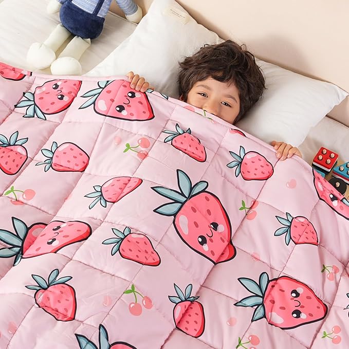 Sivio Weighted Blanket 5lbs, Cooling Weighted Throw Blanket, Breathable Heavy by Sivio
