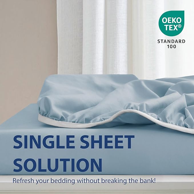 Cathay Home Twin Fitted Sheet - Image 2