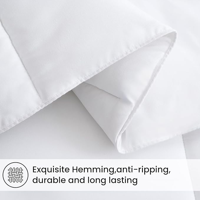 COHOME Oversized Queen Size Comforter, All-Season Quilted Down Alternative - Image 6
