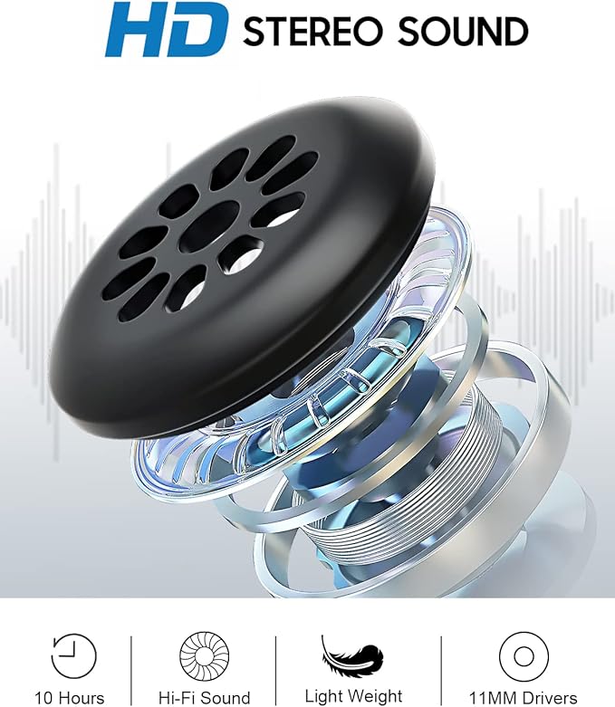 LC-dolida Sleep Headphones Bluetooth Music Band Headphones - Image 5