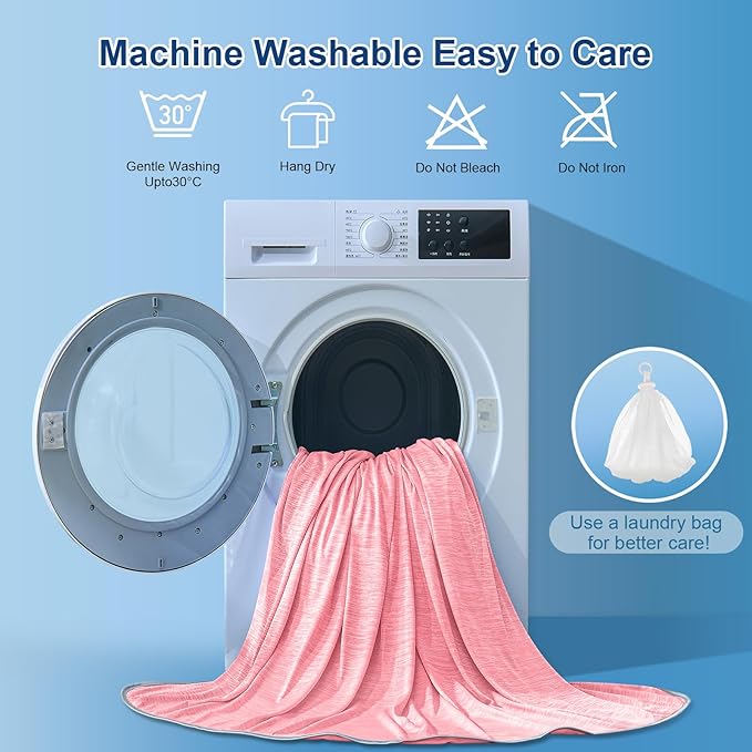 KMUSET Cooling Blanket King Size, Double Sided Summer Cooling Blankets - Image 7