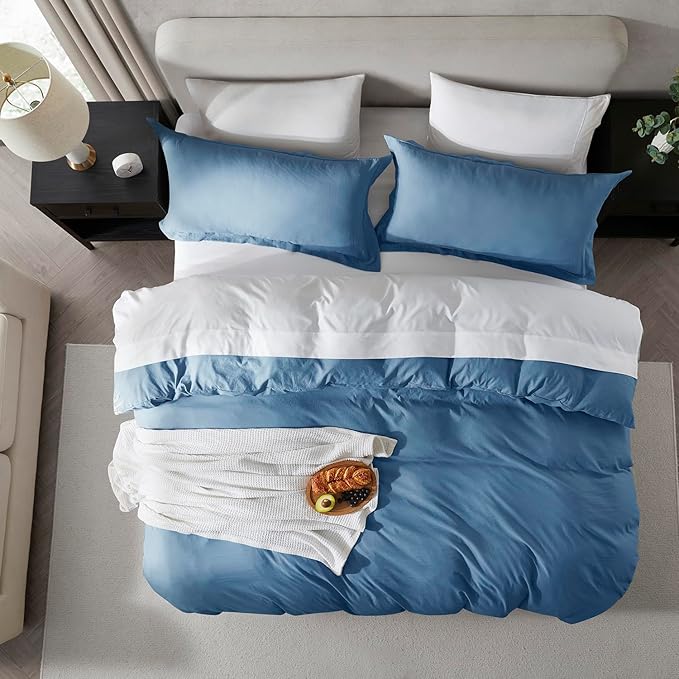 Nestl Blue Heaven California King Duvet Cover Sets - Image 5