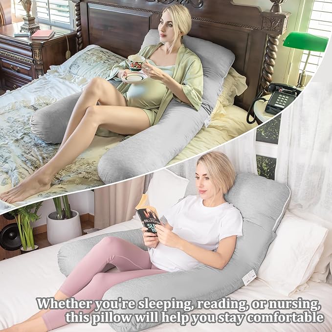 Chilling Home Pregnancy Pillow, 55in Pregnancy Pillows - Image 6