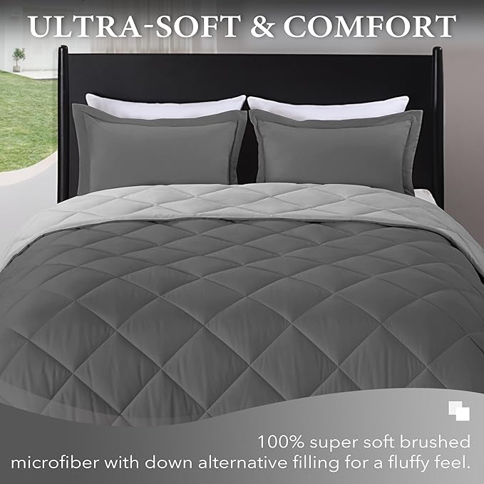 downluxe King Size Comforter Set - Image 2
