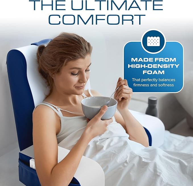 Kolbs Wedge Reading Pillow for Bed, Cushion - Image 4
