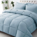 JOLLYVOGUE Queen Comforter Set, Ultra-Soft Bed in a Bag Queen Size 7 Pieces by JOLLYVOGUE