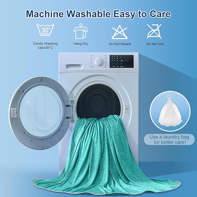 KMUSET Cooling Blanket King Size, Double Sided Summer Cooling Blankets - Image 7