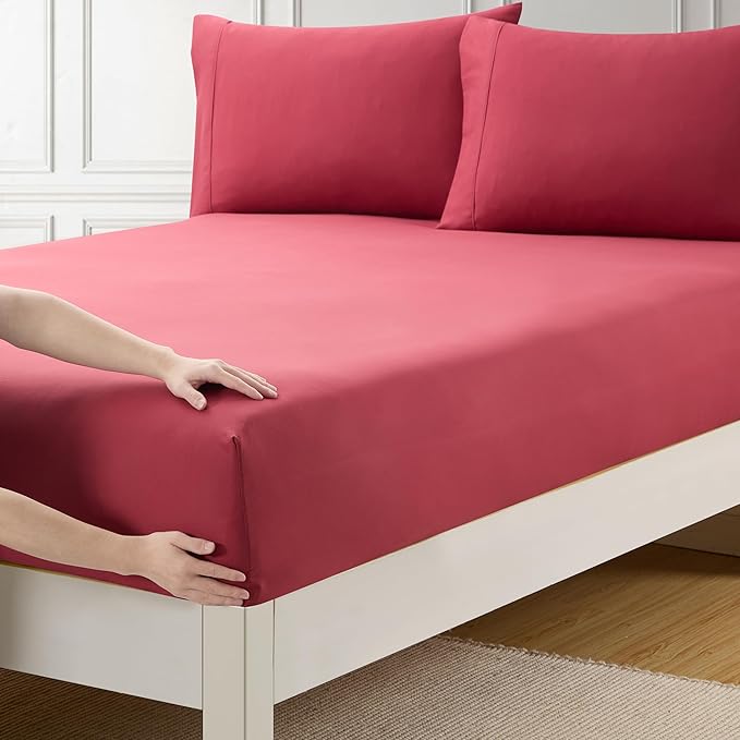 Full Size Fitted Sheet Only by SweetHomeCollection