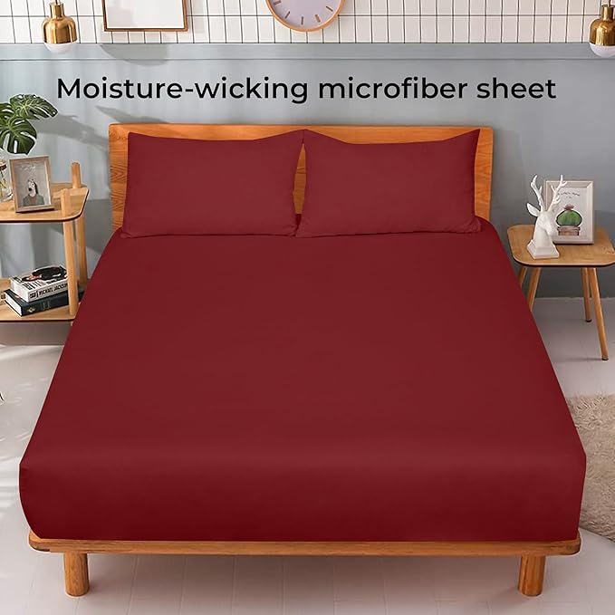 Royale Linens Fitted Sheet King - Image 2