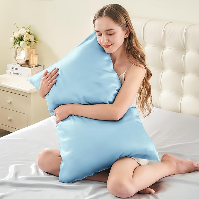 INFIIXSO Mulberry Silk Pillow Case King Size, Silk Pillowcase - Image 3