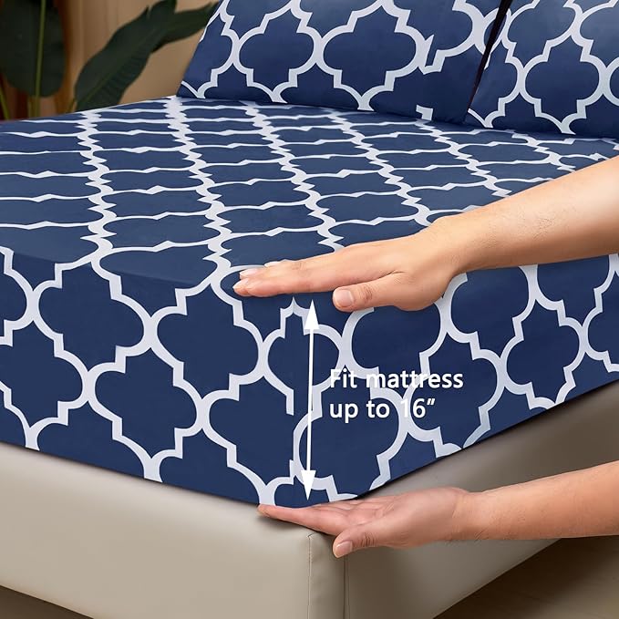 Mejoroom King Bed Sheet Set - Image 3