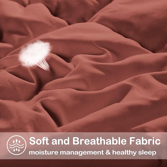 EASELAND Twin Size Down Alternative Comforter - Image 4