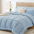 Sasttie Queen Comforter Set, 7 Pieces Bed in a Bag Queen, Complete Bedding Set by SASTTIE