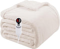 Electric Heated Blanket Full Size 72"x84", Soft Flannel by Soypipo