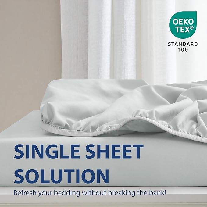 Cathay Home Twin Fitted Sheet - Image 2