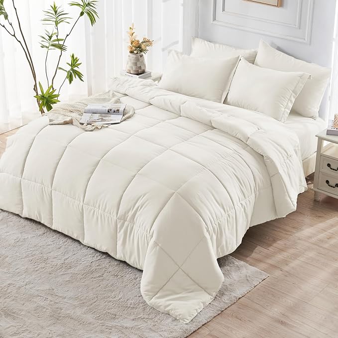 JOLLYVOGUE Twin XL Comforter Set, Ultra-Soft Bed in a Bag Twin XL Size 5 Pieces - Image 8