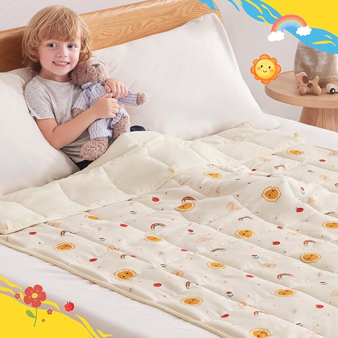 anfie Weighted Blanket Kids Weighted Blanket Cooling Blanket - Image 2
