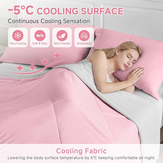 HOMFINE Cooling Comforter for Hot Sleepers - Image 2